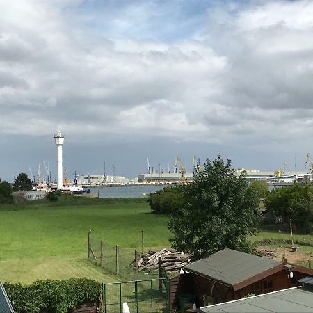 Ferienwohnung Mit Warnowblick Rostock Eksteriør bilde